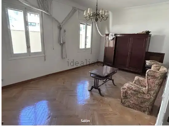 Sala d'estar de Pis de lloguer en Madrid amb Calefacció i Balcó