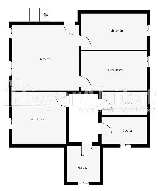 Wohnung zum Verkauf in Alzira mit Klimaanlage, Heizung und Terrasse
