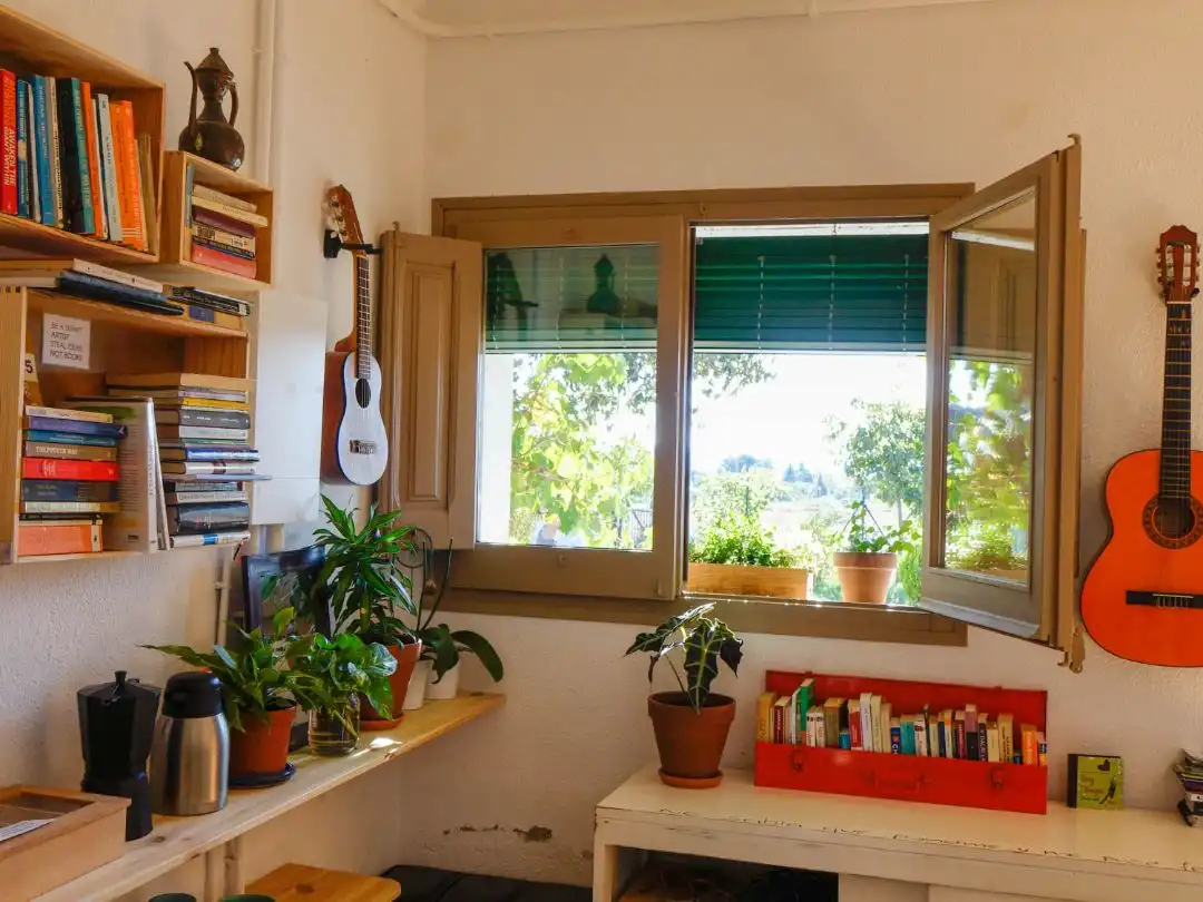 Terraza de Casa o chalet para compartir en Sant Esteve de Palautordera con Calefacción, Jardín privado y Parquet