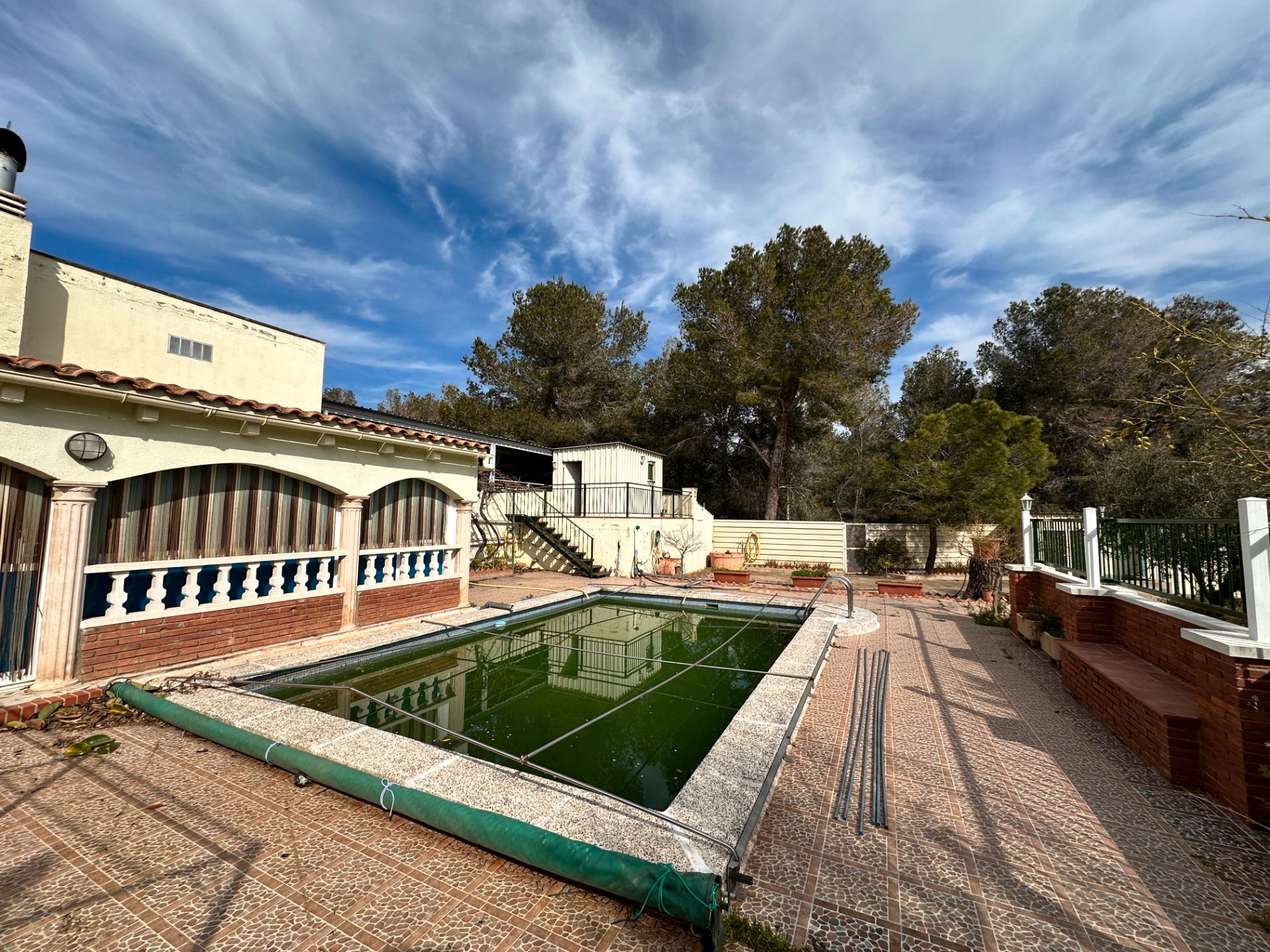 Piscina de Finca rústica en venda en Riudecanyes amb Calefacció, Jardí privat i Terrassa