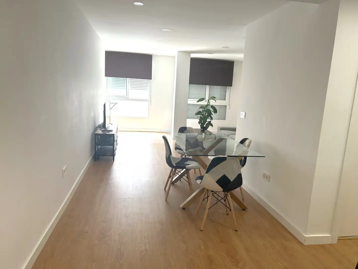 Sala d'estar de Apartament de lloguer en Murcia amb Aire condicionat, Calefacció i Moblat