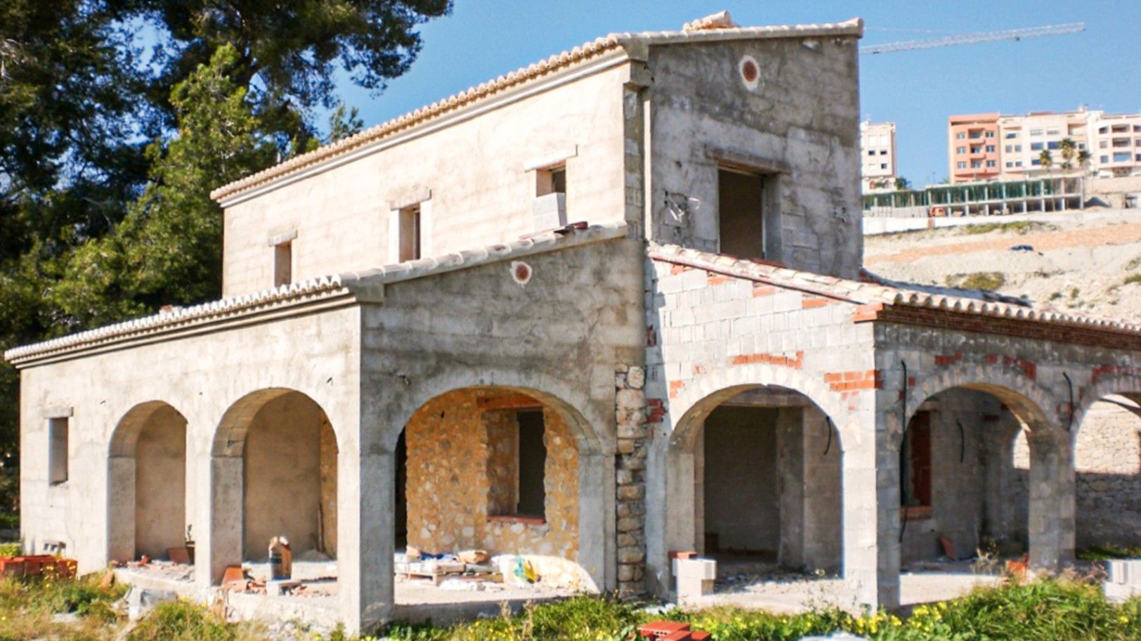 Vista exterior de Casa o chalet en venta en Benissa con Calefacción, Jardín privado y Terraza