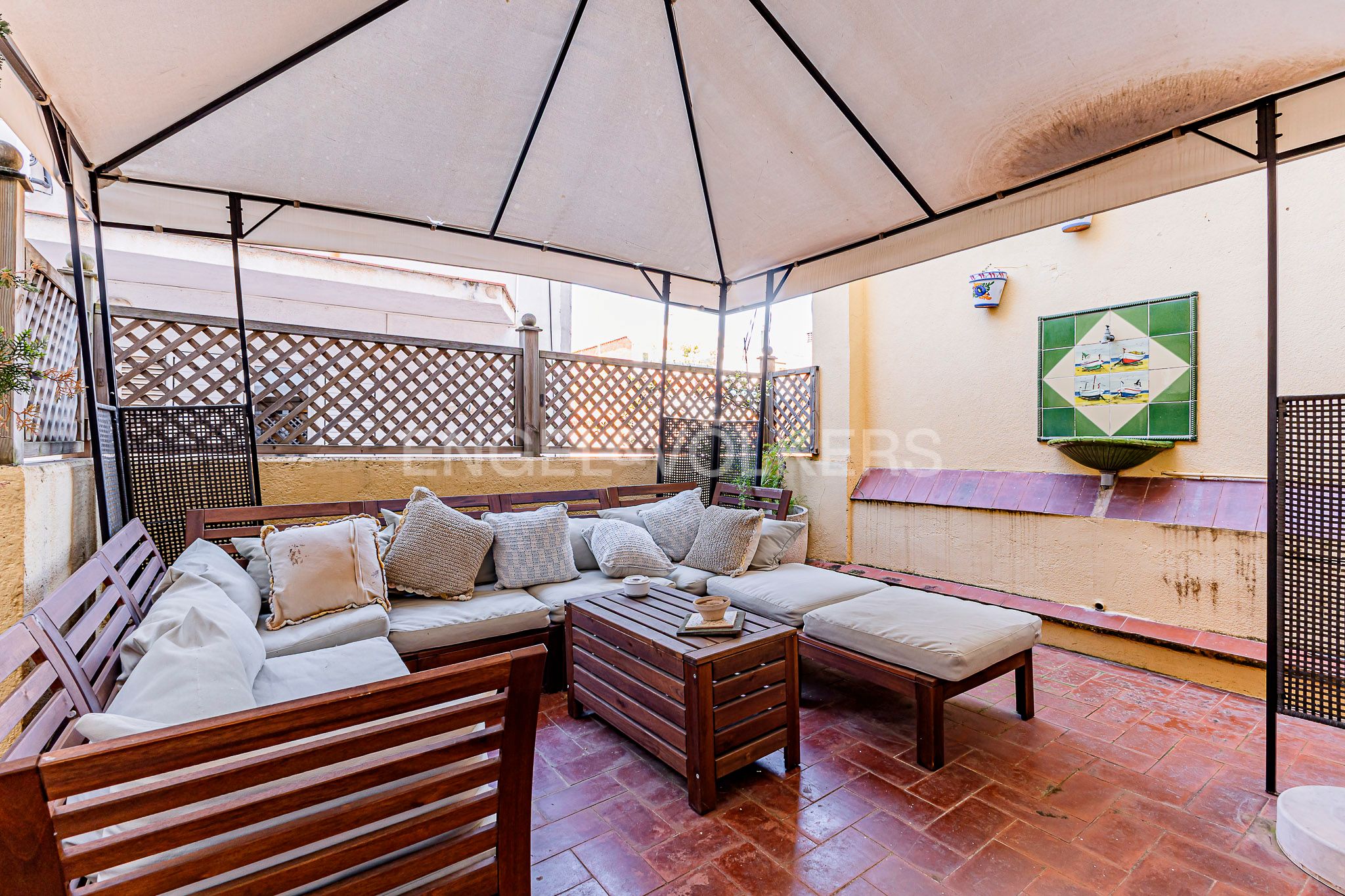 Terrassa de Apartament en venda en  Barcelona Capital amb Aire condicionat, Calefacció i Parquet