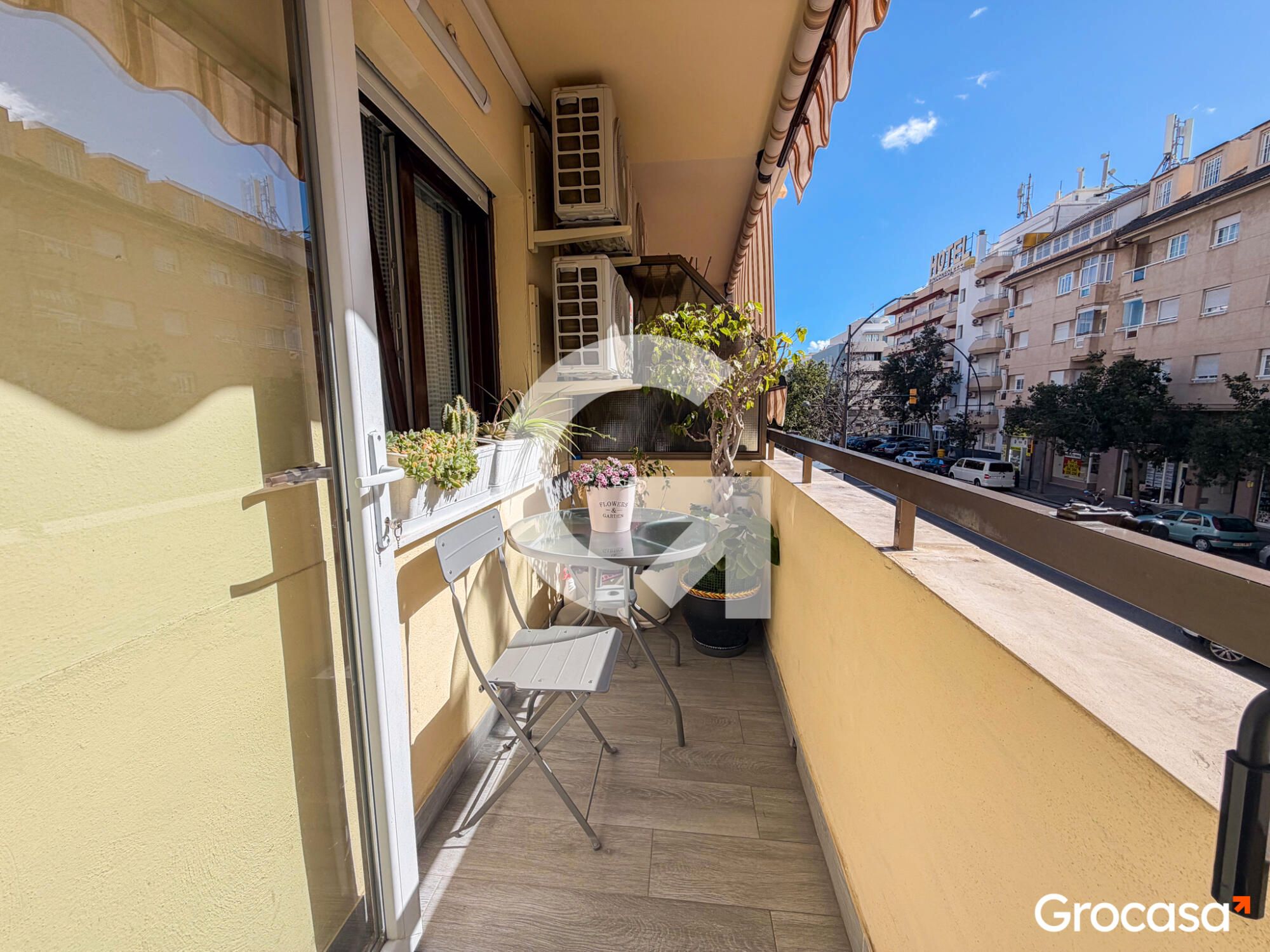 Balcony of Flat for sale in Rincón de la Victoria  with Air Conditioner, Heating and Terrace