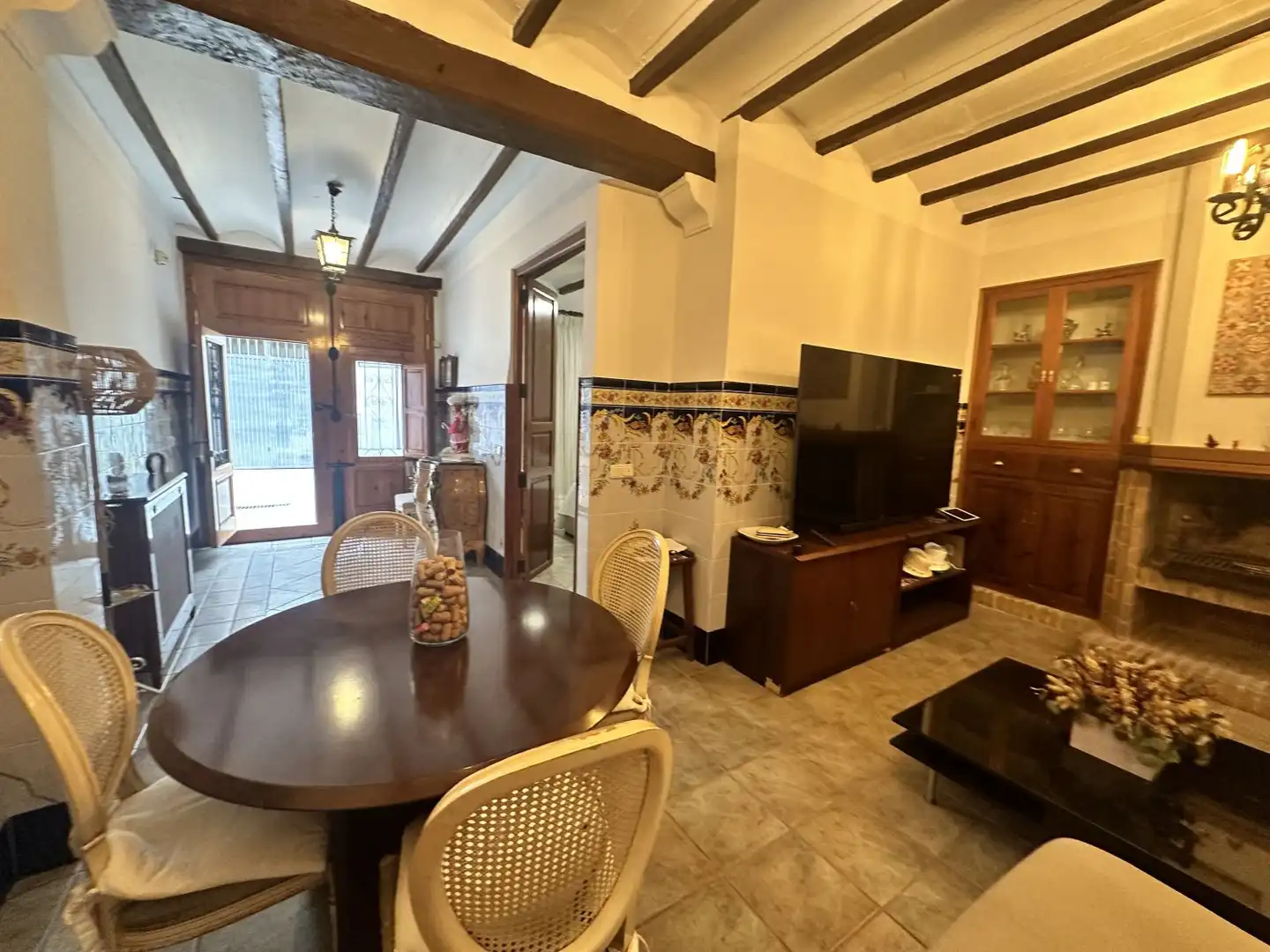 Sala d'estar de Casa o xalet en venda en Algar de Palància amb Calefacció, Terrassa i Balcó