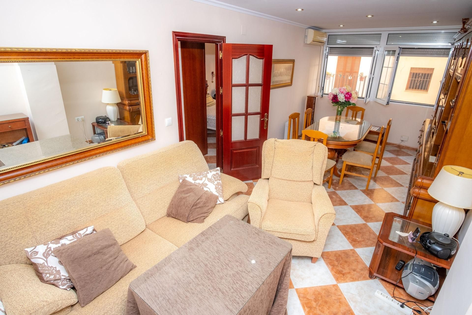 Bedroom of Flat for sale in  Cádiz Capital  with Air Conditioner