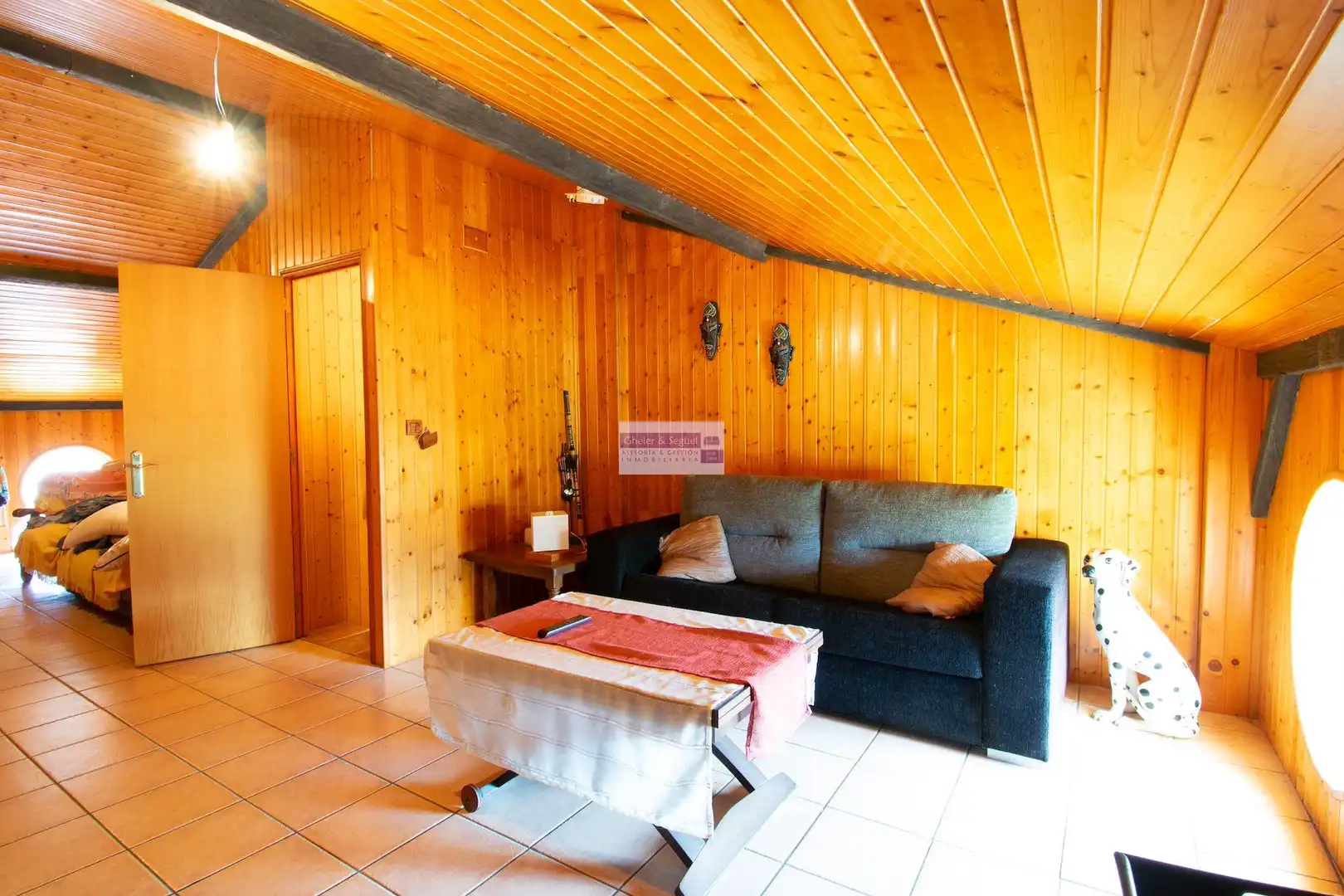 Sala d'estar de Casa adosada en venda en La Vall d'Uixó amb Terrassa