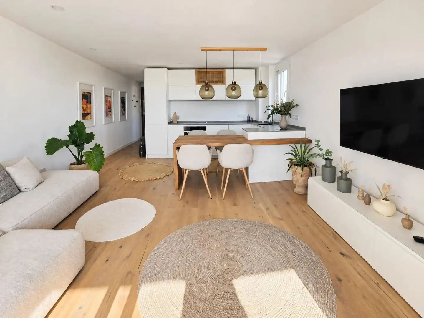Sala d'estar de Pis en venda en Calvià amb Aire condicionat, Calefacció i Terrassa