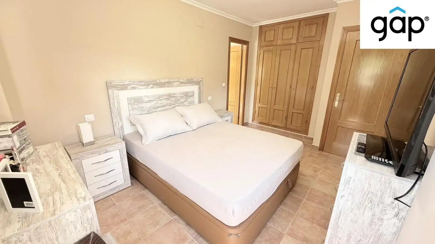 Bedroom of Houses for sale in Arcas del Villar  with Heating, Private garden and Furnished