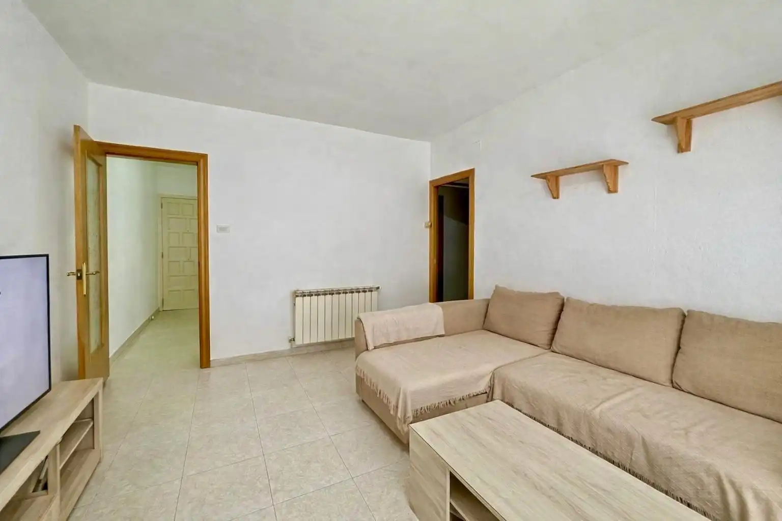 Sala de estar de Piso en venta en Granollers con Calefacción y Balcón