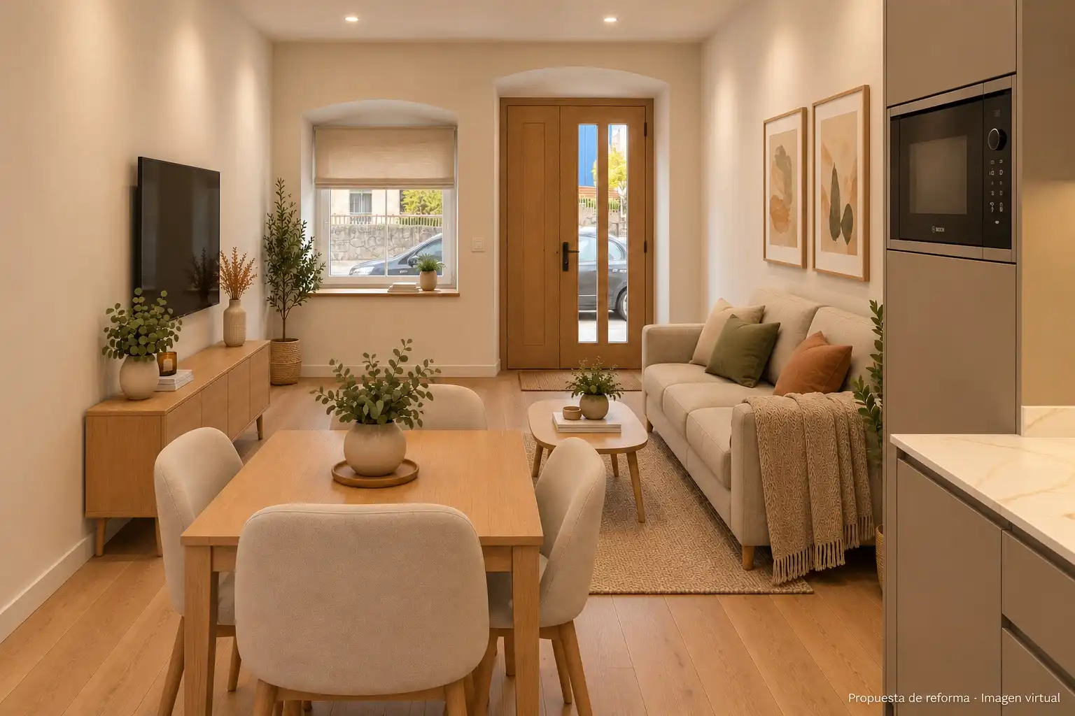 Sala de estar de Planta baja en venta en Villaviciosa - Amandi