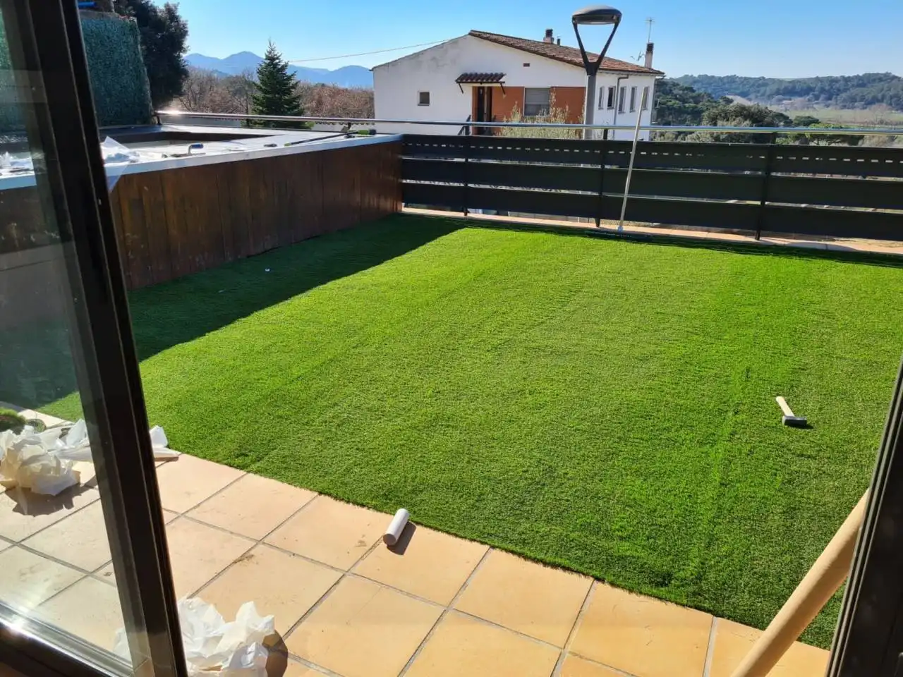 Jardín de Casa o chalet en venta en La Roca del Vallès con Aire acondicionado, Calefacción y Jardín privado