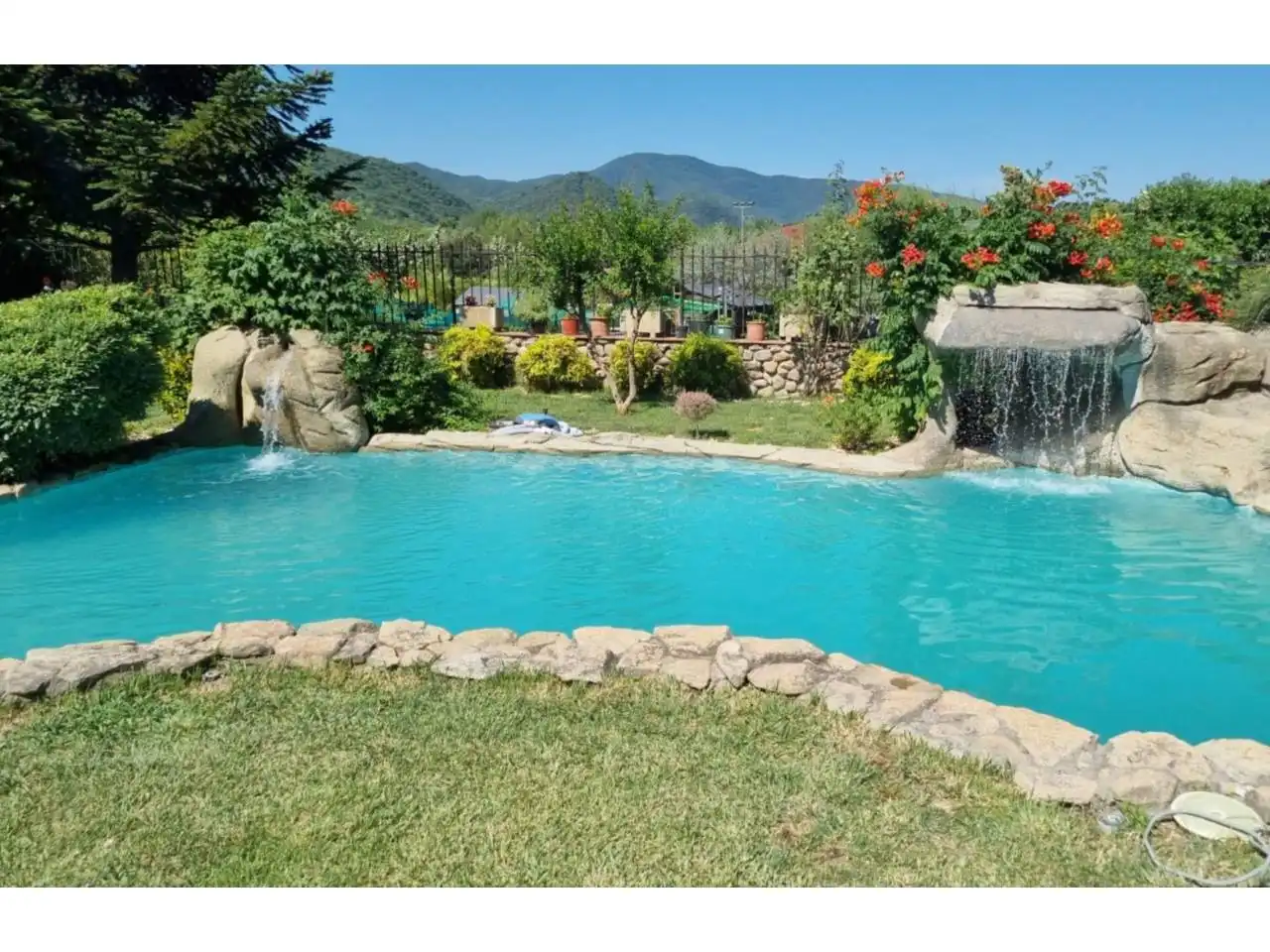 Piscina de Casa adosada en venda en Argelaguer amb Jardí privat i Piscina