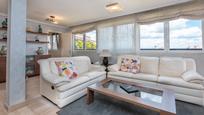 Living room of Attic for sale in  Madrid Capital  with Air Conditioner, Private garden and Terrace