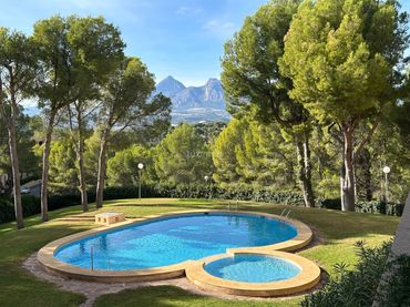 Appartamento con piscina in affitto a Altea la Vella
