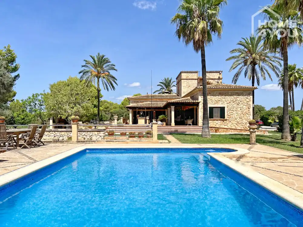 Jardí de Casa o xalet en venda en Ses Salines amb Aire condicionat, Calefacció i Terrassa