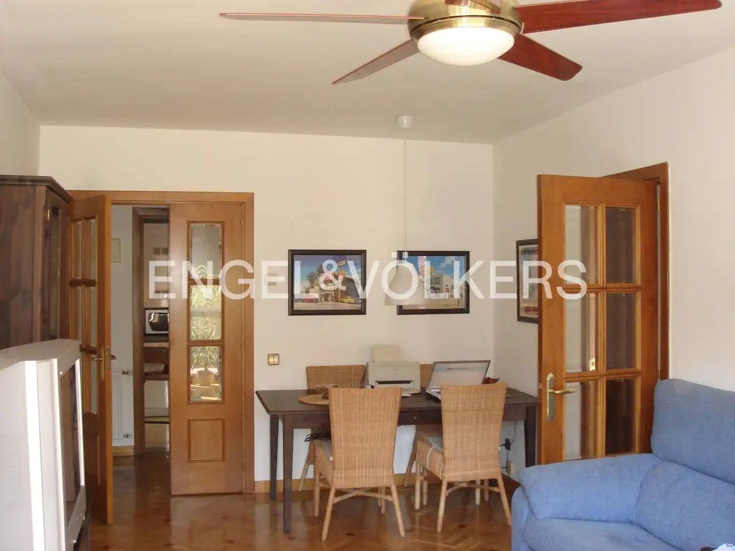 Comedor de Piso en venta en Madrid con Aire acondicionado, Calefacción y Jardín privado