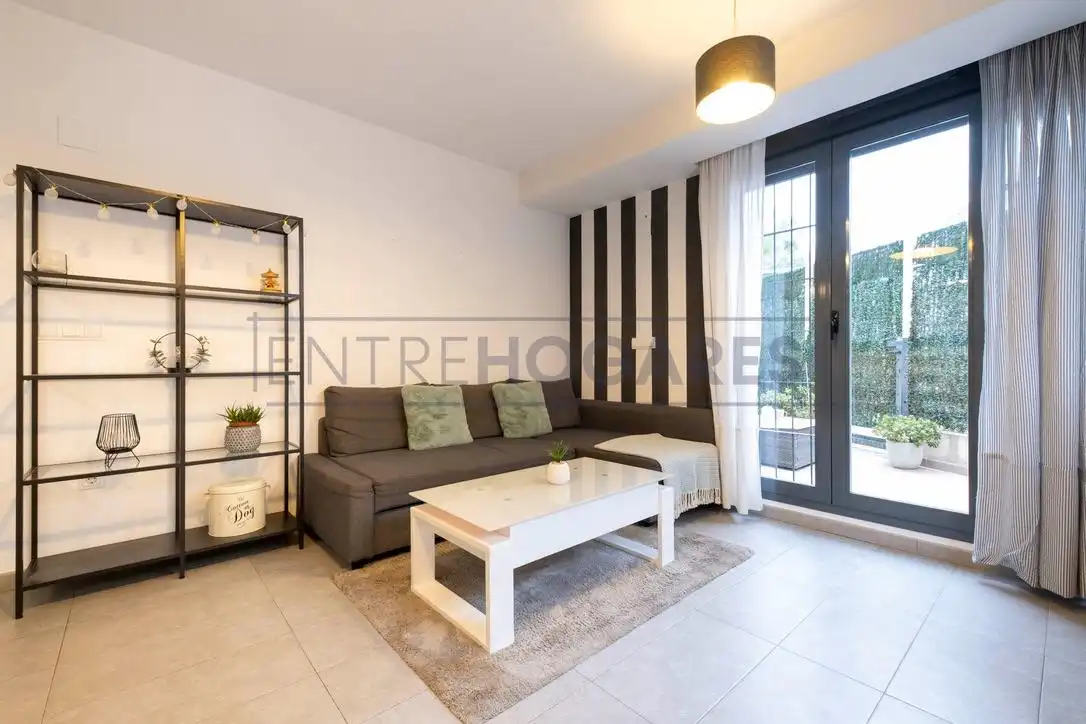 Living room of Apartments for rent in Alfara del Patriarca  with Air Conditioner, Heating and Private garden