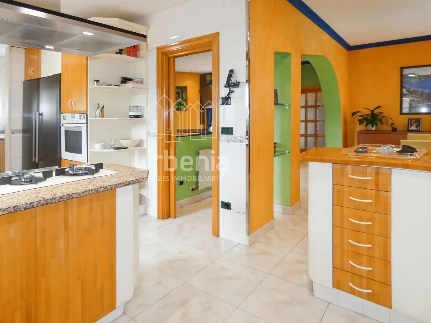 Cocina de Casa o chalet en venta en Premià de Mar con Aire acondicionado, Calefacción y Piscina
