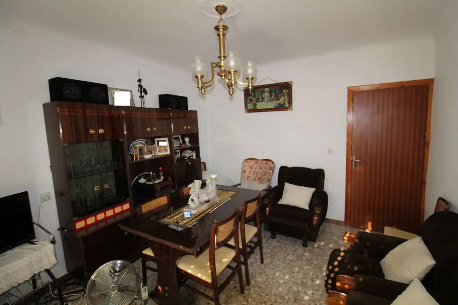 Sala de estar de Casa adosada en venta en Aldea del Rey