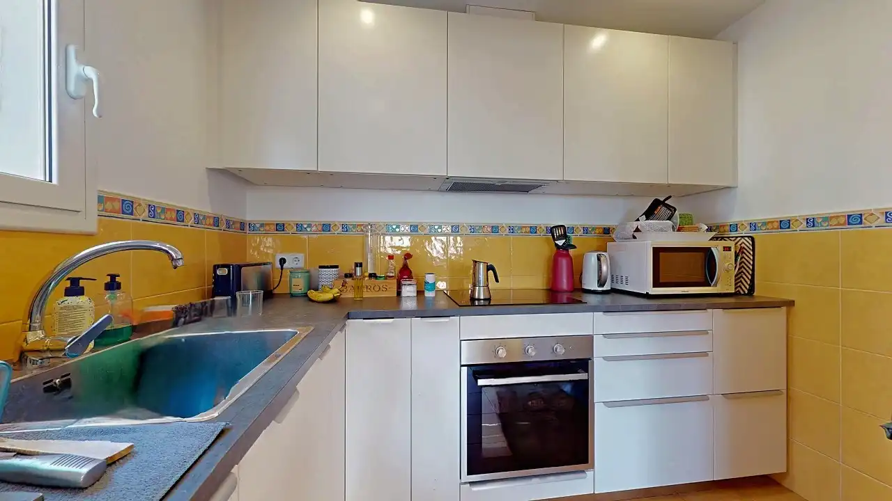 Cuina de Àtic en venda en Barcelona amb Aire condicionat i Terrassa