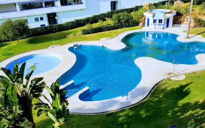 Swimming pool of Apartment for sale in Marbella  with Air Conditioner, Heating and Terrace