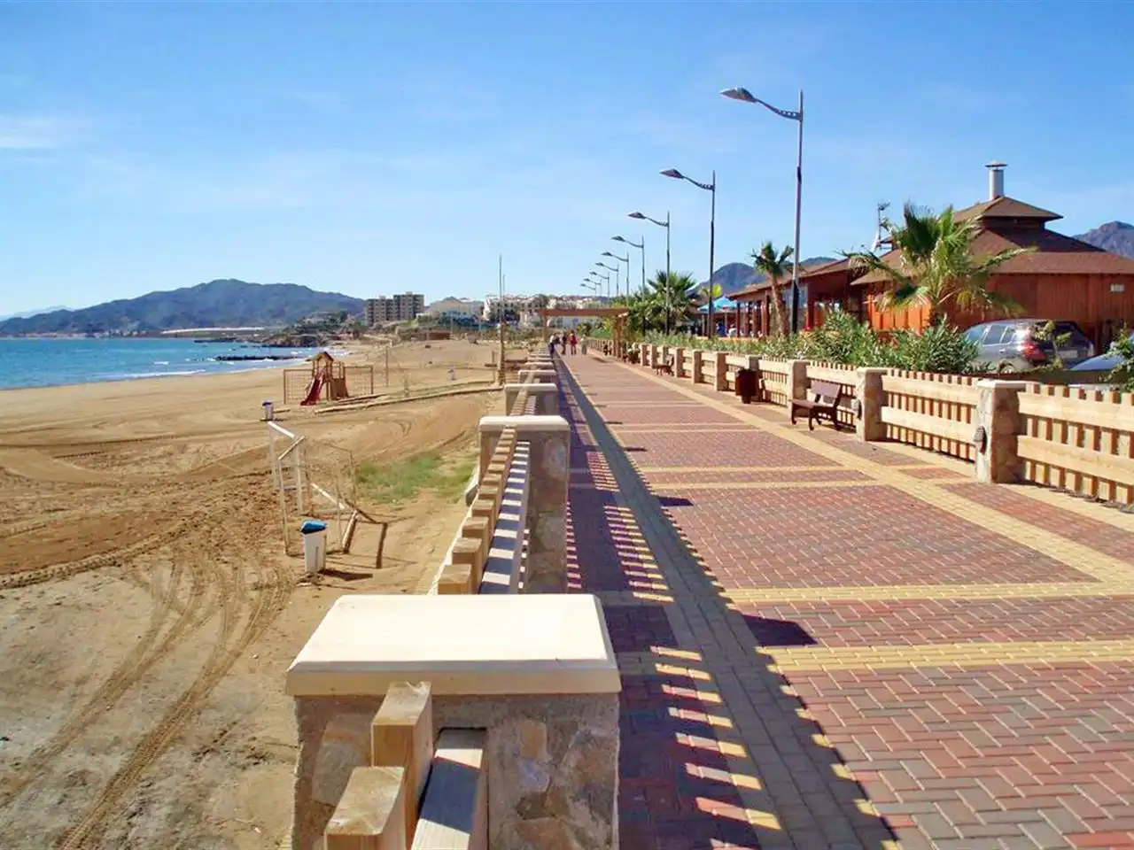 Vista exterior de Apartament en venda en Pulpí amb Aire condicionat, Calefacció i Piscina