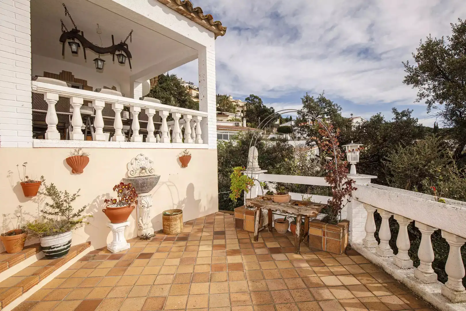 Terrassa de Casa o xalet en venda en Roses amb Aire condicionat, Calefacció i Jardí privat