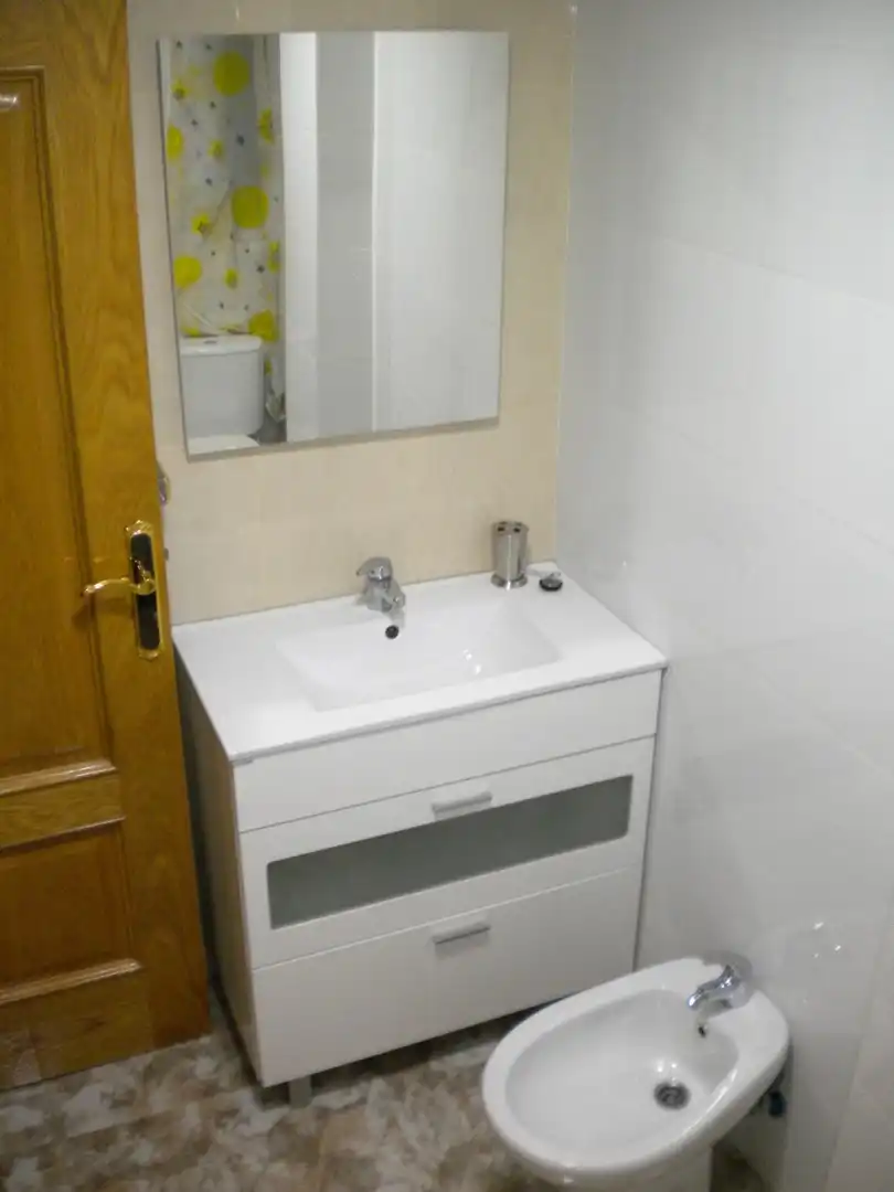 Bathroom of Flat for rent in Granada  with Heating, Terrace and Furnished