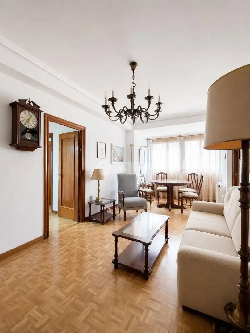 Living room of Flat for sale in Madrid  with Air Conditioner, Heating and Balcony