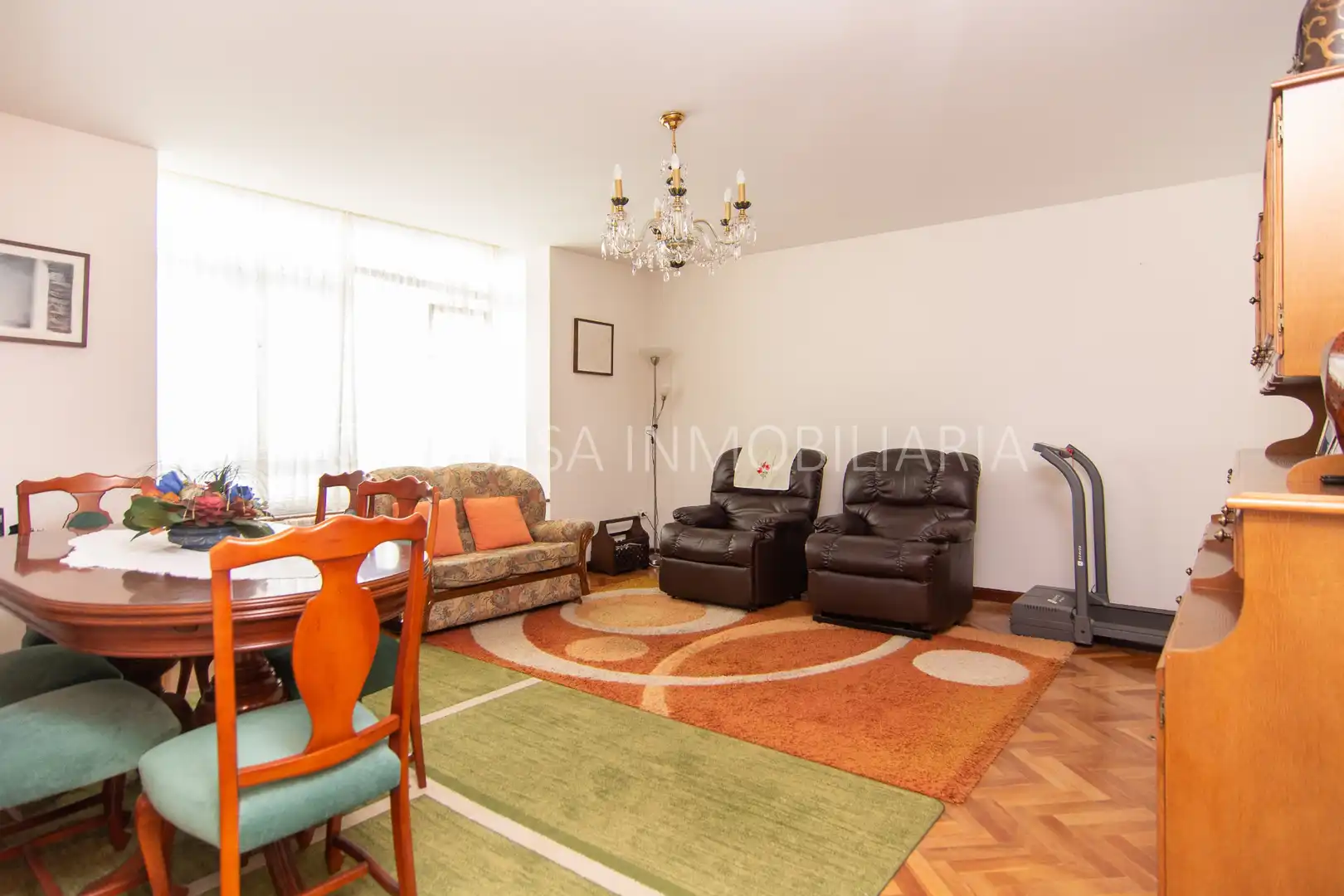 Living room of Detached homes for sale in Culleredo  with Air Conditioner, Heating and Parquet flooring
