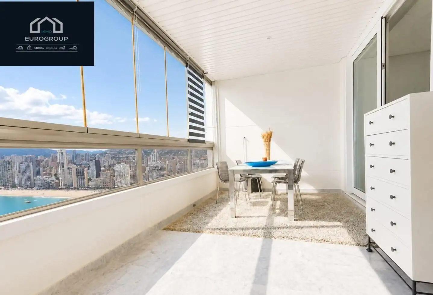 Terrasse von Wohnungen zur Miete in Benidorm mit Heizung, Terrasse und Möbliert