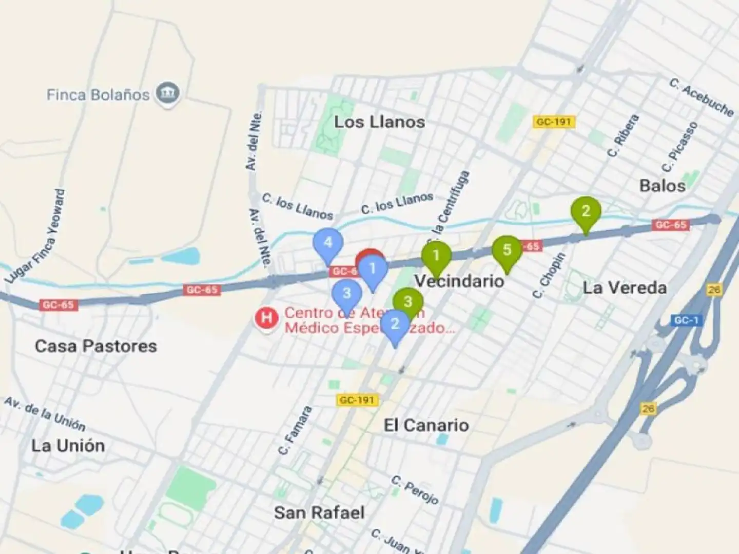 Vista exterior de Piso en venta en Santa Lucía de Tirajana