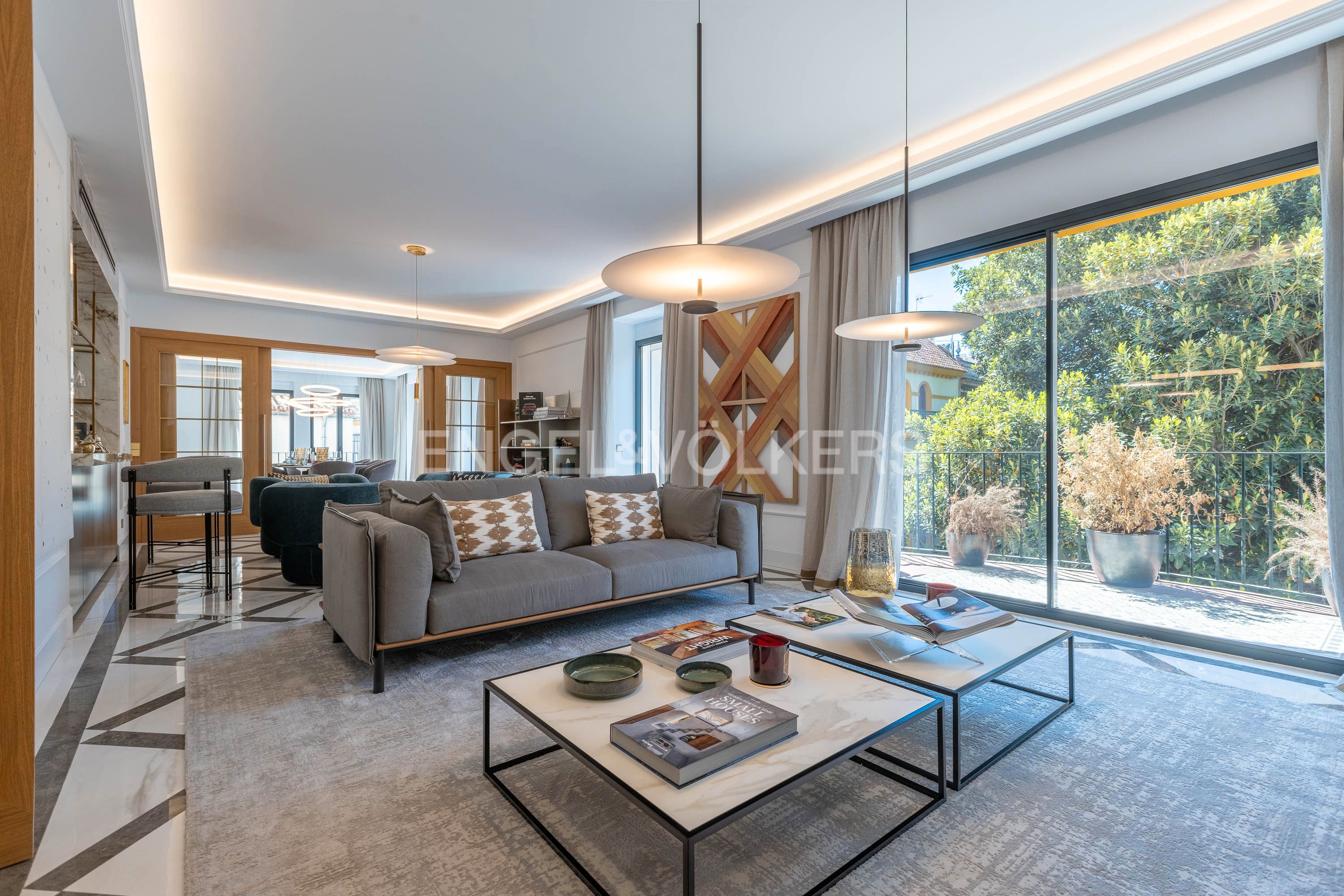 Sala de estar de Apartamento en venta en  Sevilla Capital con Aire acondicionado, Calefacción y Trastero