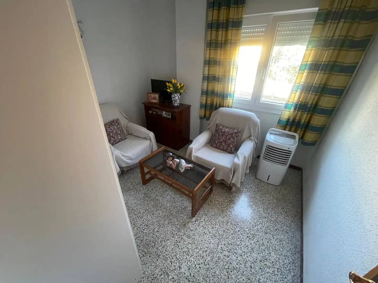 Sala d'estar de Pis en venda en Málaga amb Aire condicionat i Terrassa