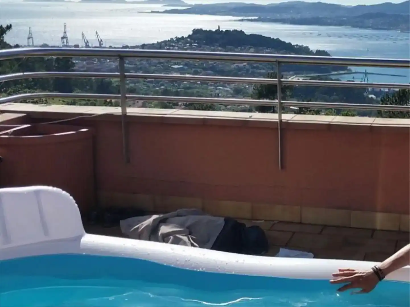 Piscina de Pis de lloguer en Vigo 