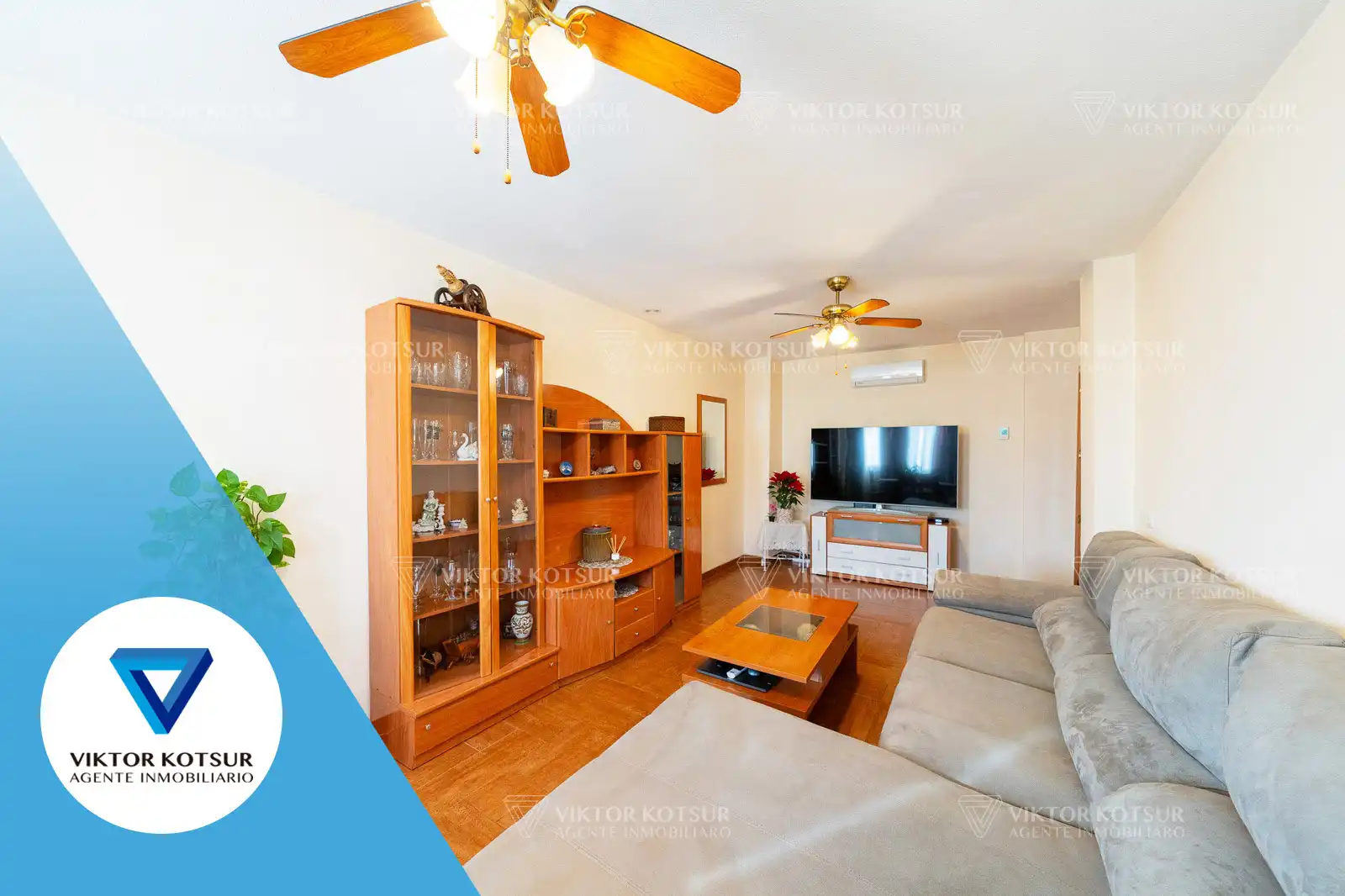Wohnzimmer von Maisonette zum Verkauf in Vícar mit Klimaanlage, Terrasse und Abstellraum