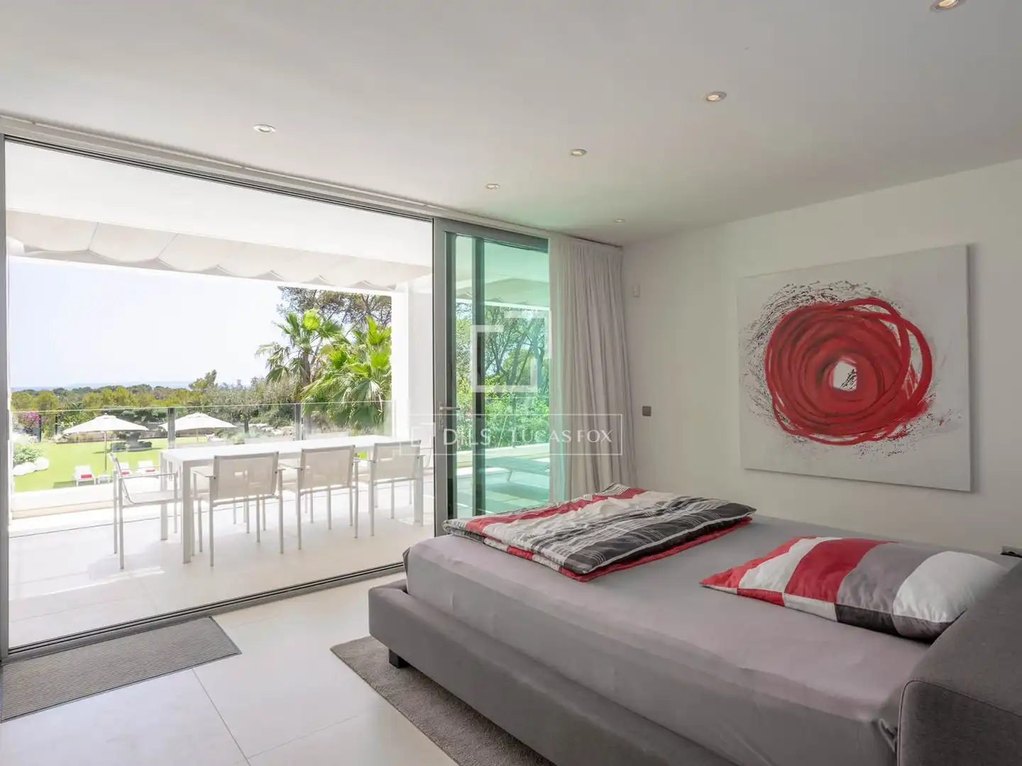Habitación de Casa o chalet en venta en Santa Eulària des Riu con Aire acondicionado, Calefacción y Jardín privado