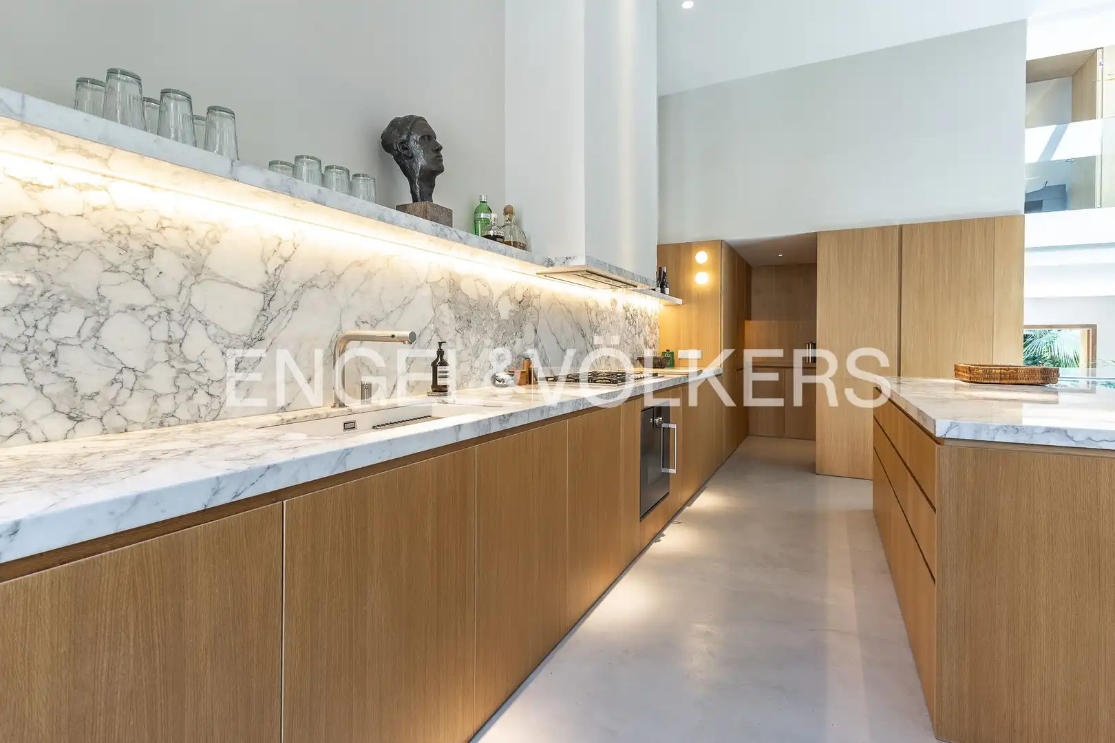 Kitchen of Houses for rent in Barcelona  with Air Conditioner, Heating and Private garden