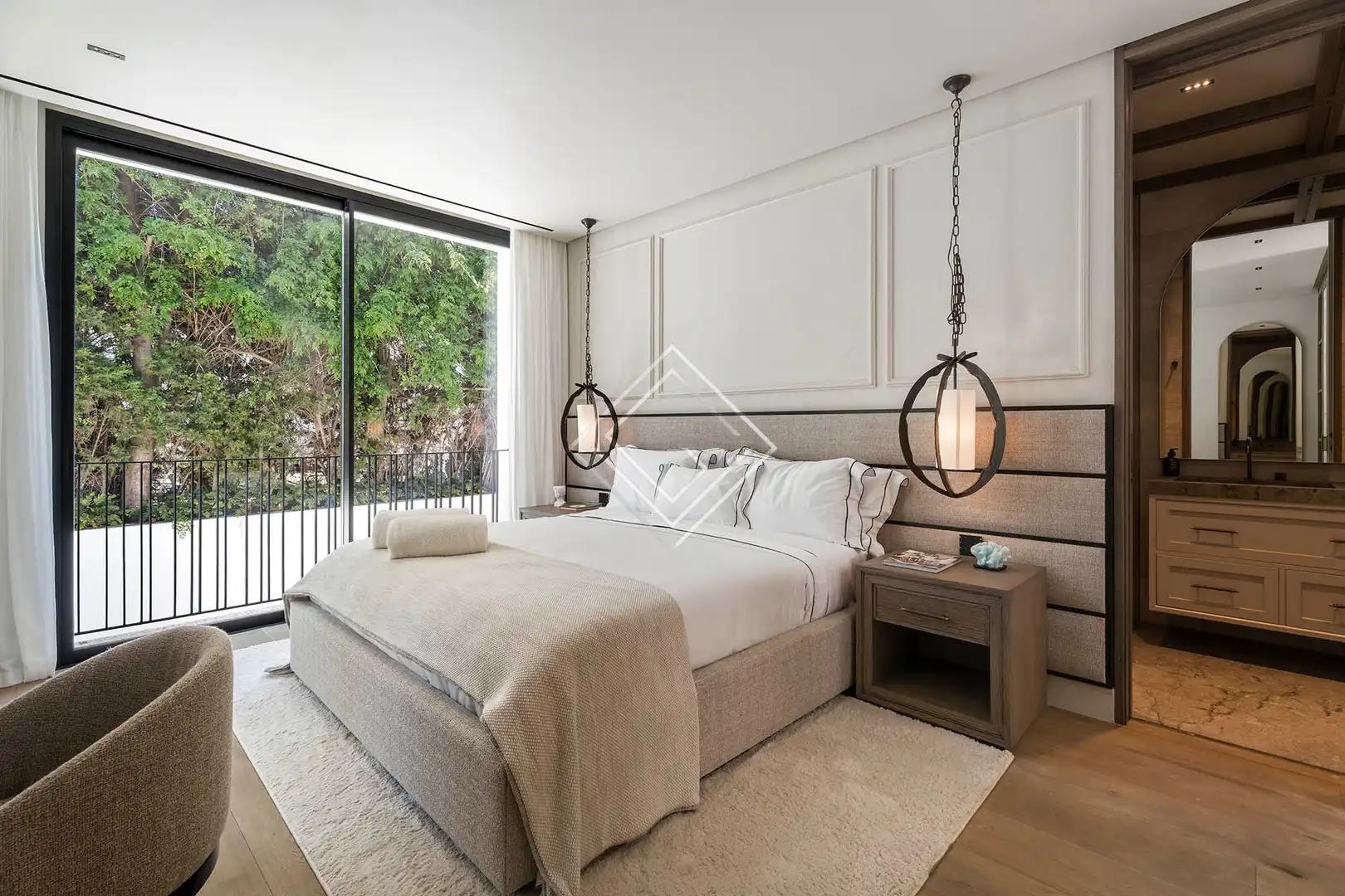 Habitación de Casa o chalet en venta en Marbella con Aire acondicionado, Jardín privado y Terraza