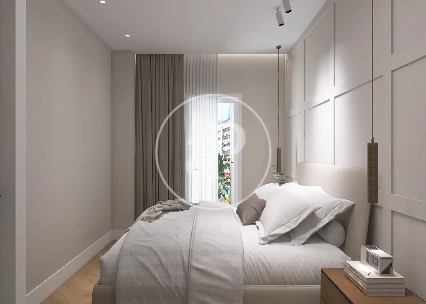 Bedroom of Flat for sale in Barcelona  with Air Conditioner, Heating and Terrace