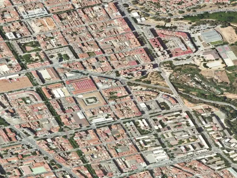 Vista exterior de Piso en venta en Sabadell