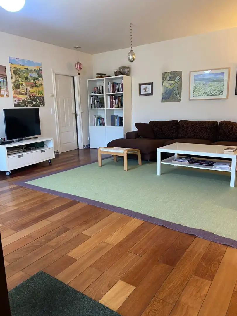 Sala d'estar de Finca rústica en venda en Valoria la Buena amb Jardí privat i Piscina
