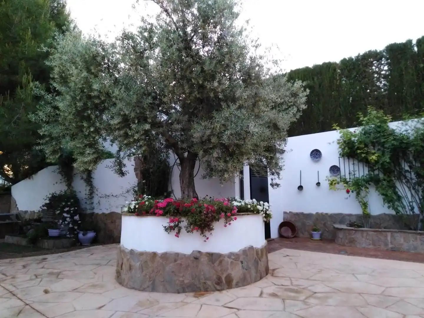 Garden of Houses for sale in Jaén  with Air Conditioner and Furnished