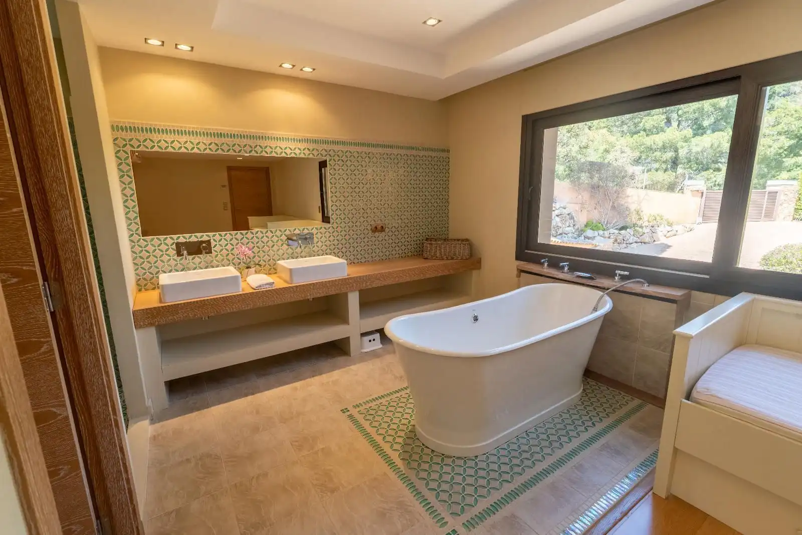 Bany de Casa o xalet de lloguer en Sant Feliu de Guíxols amb Aire condicionat, Jardí privat i Terrassa
