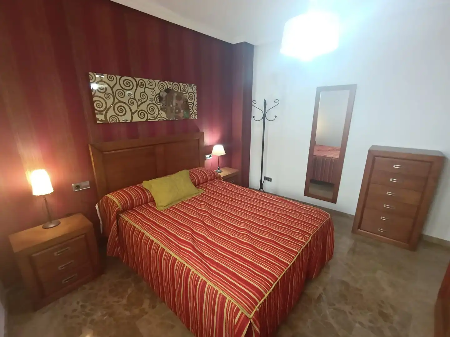 Bedroom of Flat for rent in Linares  with Air Conditioner, Heating and Storage room