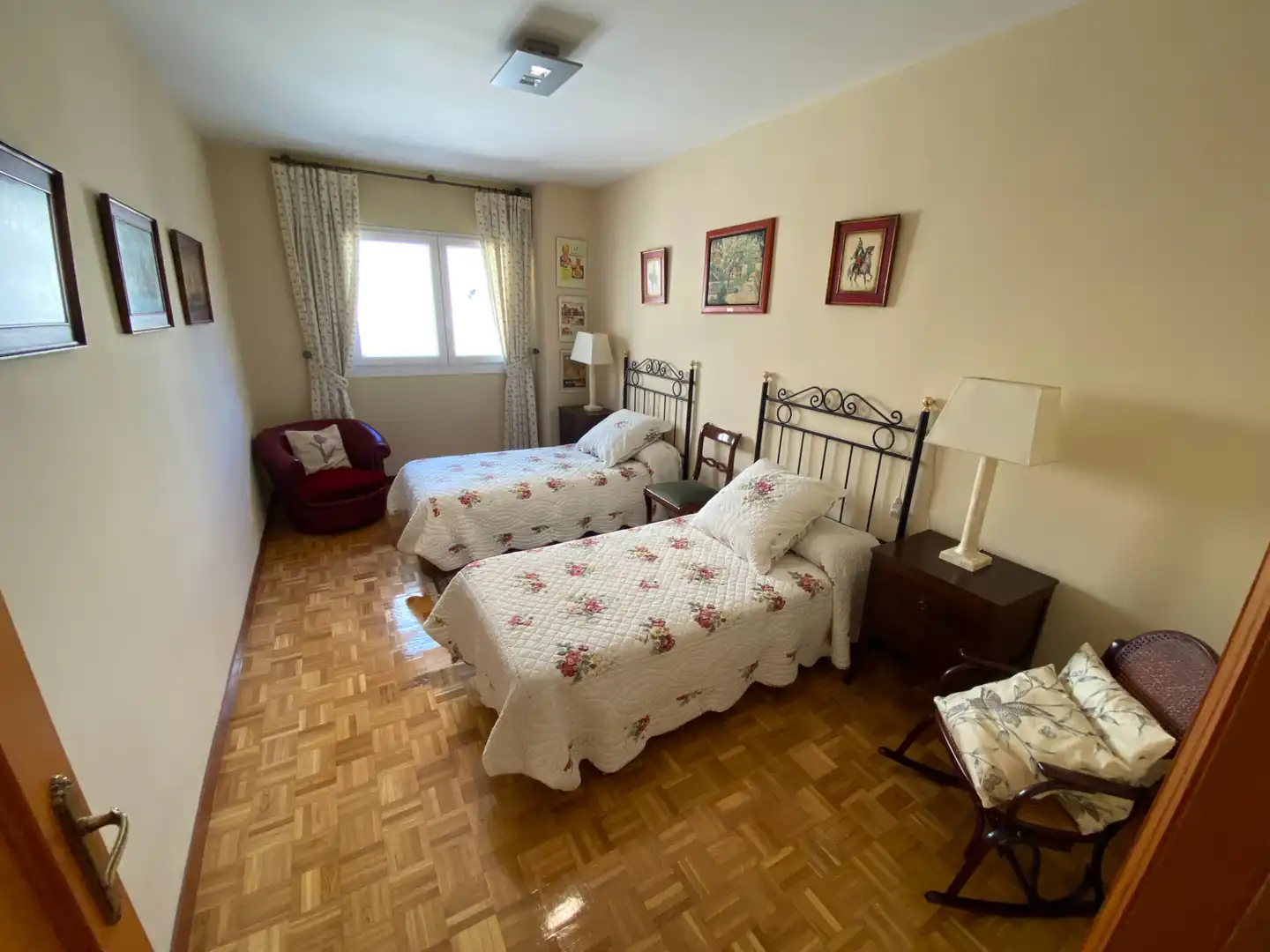 Bedroom of Flat for sale in Fitero  with Heating, Parquet flooring and Terrace