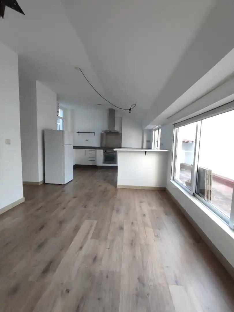 Cocina de Ático en venta en A Coruña Capital  con Terraza, Horno y Lavadora