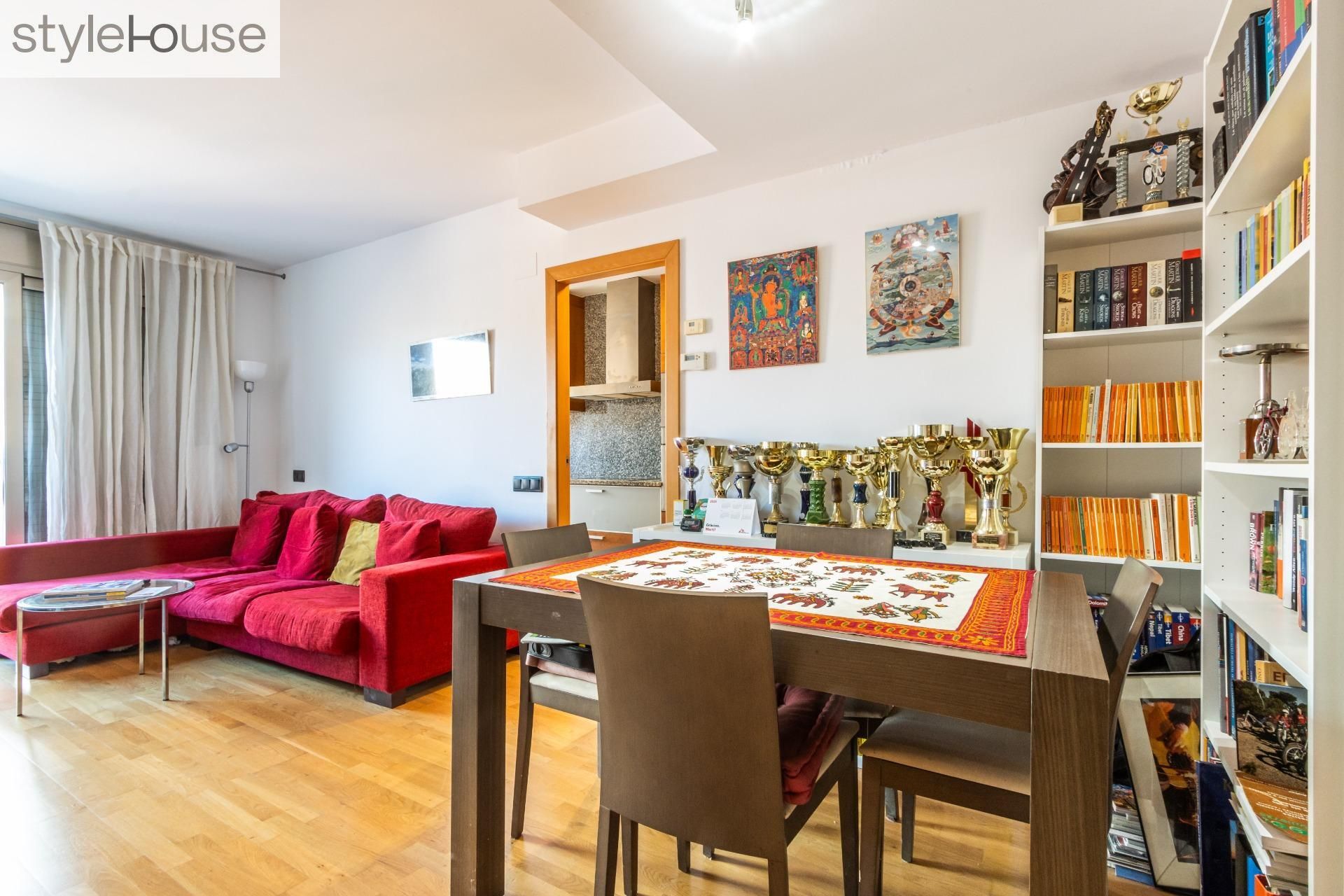 Living room of Flat for sale in Terrassa  with Heating and Terrace