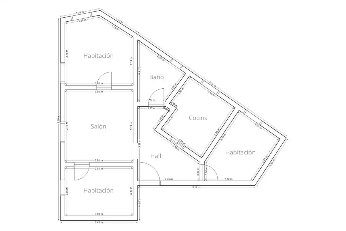 Piso en venta en Madrid con Aire acondicionado y Calefacción